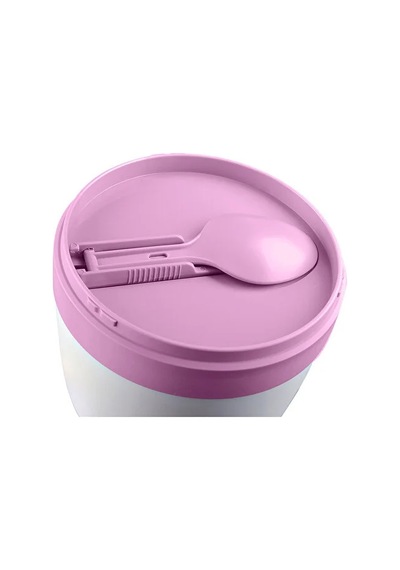 Emilahome Mıxme Muesli Cup 650 Ml Beslenme Kabı &yoğurt Kabı & Mama Kabı Pembe - 873535709 Pembe
