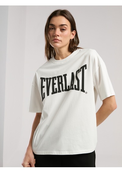 Everlast Ever Classics Wmn Oversize Beyaz Kadın Tişört Beyaz