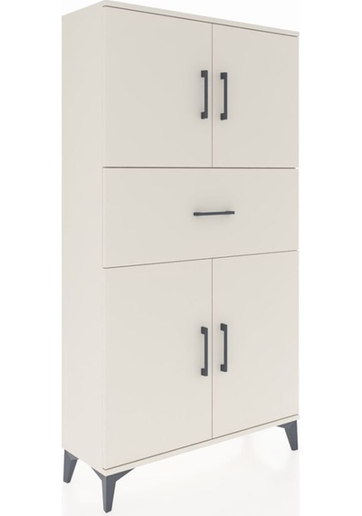 Arges Dolap 3 Raflı Tek Çekmeceli 4 Kapaklı 88x30x163 Aytaşı-... Aytaşı Arges Dolap 3 Raflı Tek Çekmeceli 4 Kapaklı 88x30x163 Aytaşı-... Aytaşı