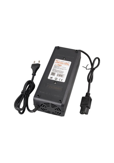 Powermaster Pm-7027 72 Volt - 38 Amper Elektrikli Bisiklet Şarj Cihazı Siyah