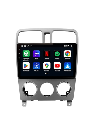 Subaru Forester Android Multimedya 2003-2007 Carplay Android Auto Navigasyon Kameralı 4gb Ram 32gb 9"