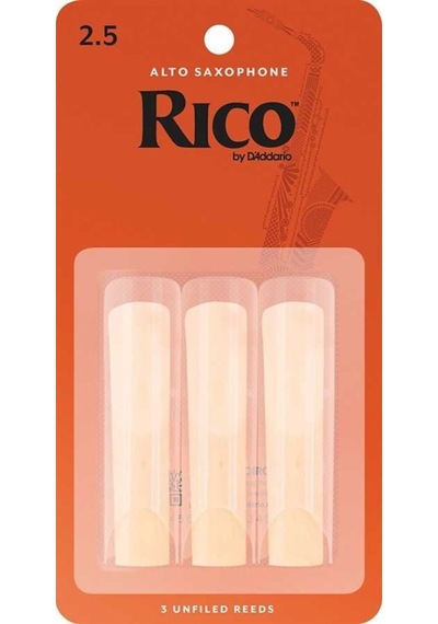 Rico Rja0325 Alto Saksafon Kamışı No:2,5 3'lü Paket