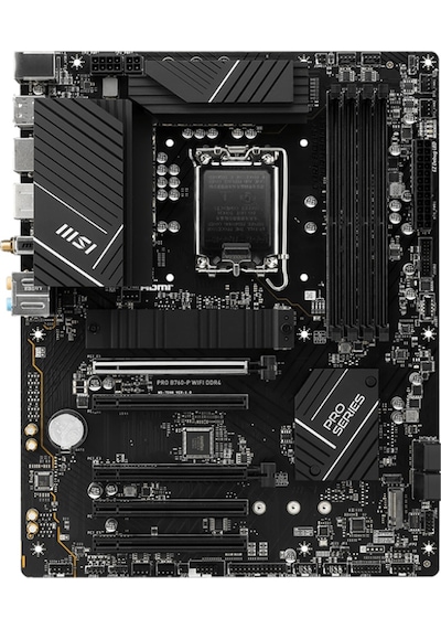 MSI Pro B760-P WIFI DDR4 Intel B760 5333 MHz (OC) DDR4 Soket 1700 ATX Anakart