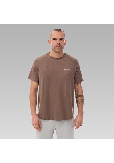 Columbia Cs0303 Csc M Comfort Ss Tee Erkek T-shirt-32856 Kahve