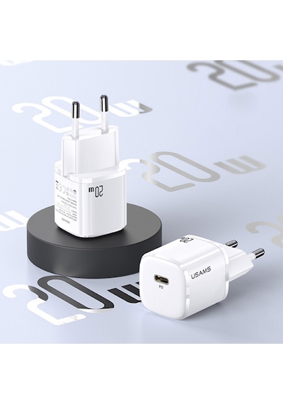 Usams T36 20W Mini Pd Hızlı Şarj Aleti 20W Usb-C Güç Adaptörü (310335381) Usams T36 20W Mini Pd Hızlı Şarj Aleti 20W Usb-C Güç Adaptörü (310335381)