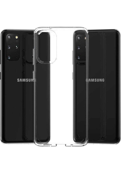 Galaxy S20 Plus Kılıf Zore Coss Şeffaf Sert Silikon Kılıf Renksiz