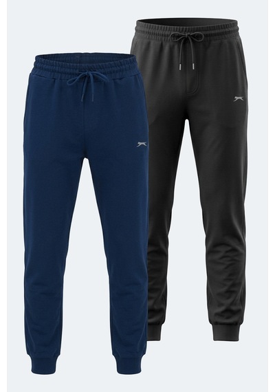 Slazenger Onıonıx 2 Li Set Erkek Eşofman Altı Siyah - Lacivert