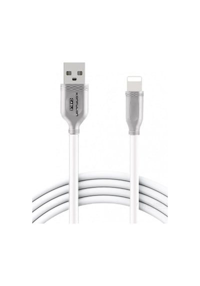 S48 Lightning Kablo iPhone Uyumlu 1m 3a - Beyaz Şarj Kablosu