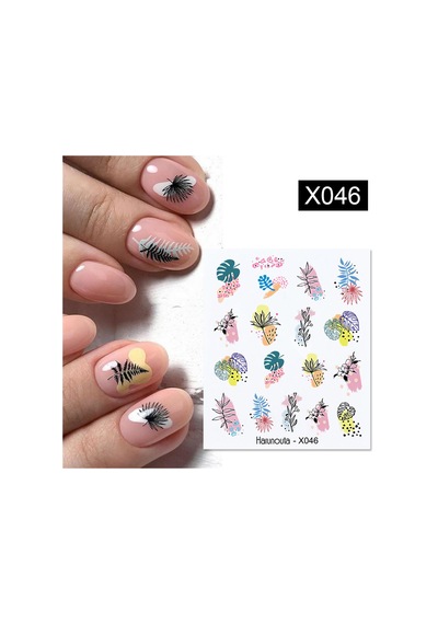 Su Transferli Nail Art Sticker X046 50127-4