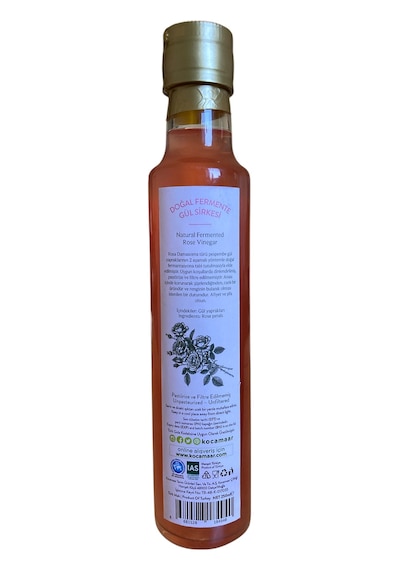 Kocamaar Çiftliği Gül Sirkesi 250 Ml