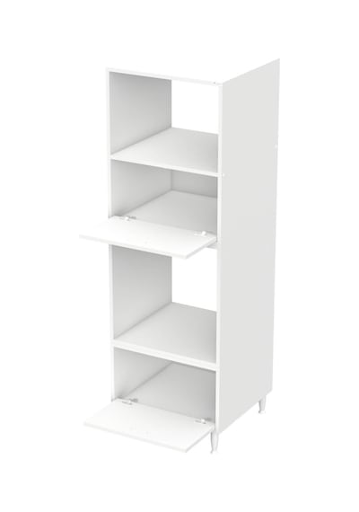 Modilayn Qpier Ankastre Dolap 60x185,9x56 Cm : 2 Kapaklı Mini/midi Mikrodalga Fırın Dolabı Beyaz Modilayn Qpier Ankastre Dolap 60x185,9x56 Cm : 2 Kapaklı Mini/midi Mikrodalga Fırın Dolabı Beyaz