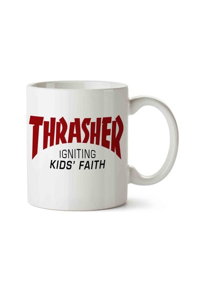 Thrasher Children İki Tarafı Baskılı Kupa Bardak.jpg