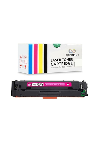 Proprint HP 415A W2033A Kırmızı Uyumlu Toner Çipsiz 2100 Sy M454f