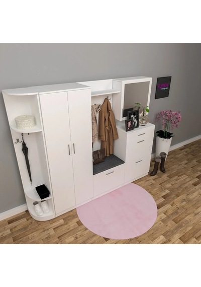 Evistro Mix Portmanto Mdf Siyah Evistro Mix Portmanto Mdf Siyah