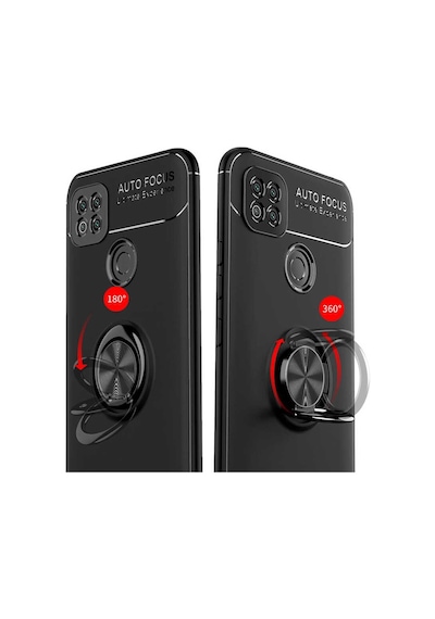 Xiaomi Redmi 9C Kilif Yüzüklü Magnetli Ravel Case 360697609