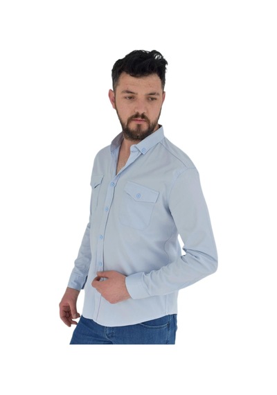 Erkek Spor Gömlek Silim Fit 9957 Bgl-st02724 001