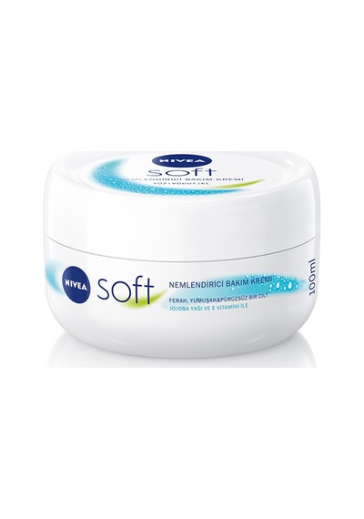 3 Adet Nivea Soft Nemlendirici Bakım Kremi 100 Ml
