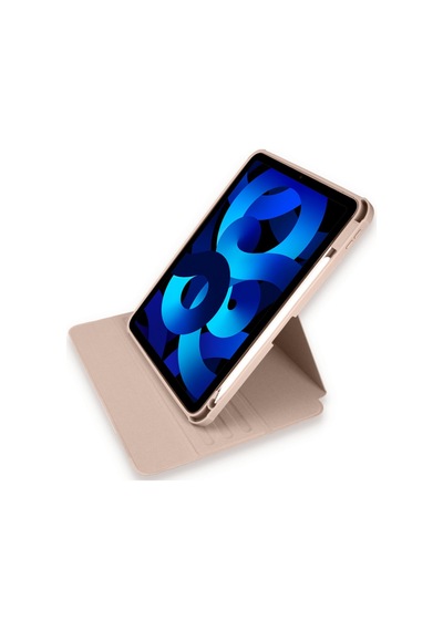 İpad Pro 11 2021 Kılıf Starling 360 Kalemlikli Tablet Kılıf - Rose Gold Arka Kapak