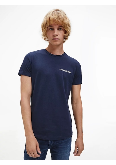 Calvin Klein Calvın Kleın Erkek T-shırt J30j307852-402 J30j307852-402 Lacivert