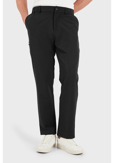 Guess Achille Normal Bel Düz Paça Pantolon Z6yb16w3473 Erkek Pantolon Z6yb16 W3473 Jblk Siyah