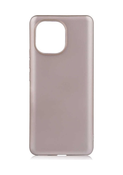 Noktaks - Xiaomi Uyumlu Xiaomi Mi 11 - Kılıf Mat Renkli Esnek Premier Silikon Kapak - Siyah