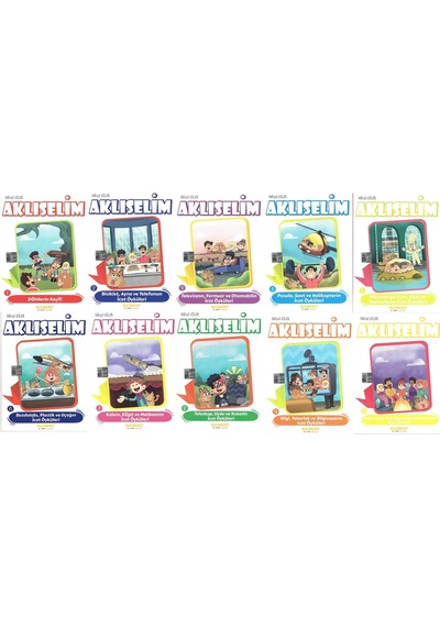 4 .sınıf Öğrencileri İçin Zevkle Okuyacağı 10 Lu Hikaye Seti -6 Kitap Okuma Not Defteri Hediyeli