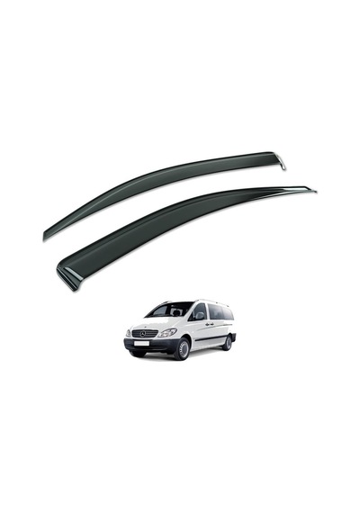 Mercedes Vito Ferrous Cam Rüzgarlığı 2 Parça 2003 Ve Üstü