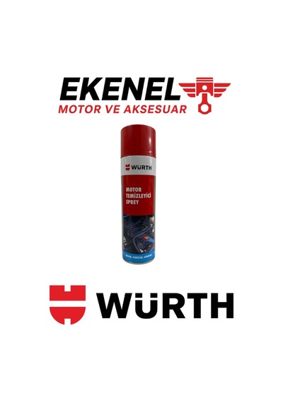 Würth Motor Temizleyici Sprey Yağ Ve Kir Sökücü Motor Temizlik Ürünü