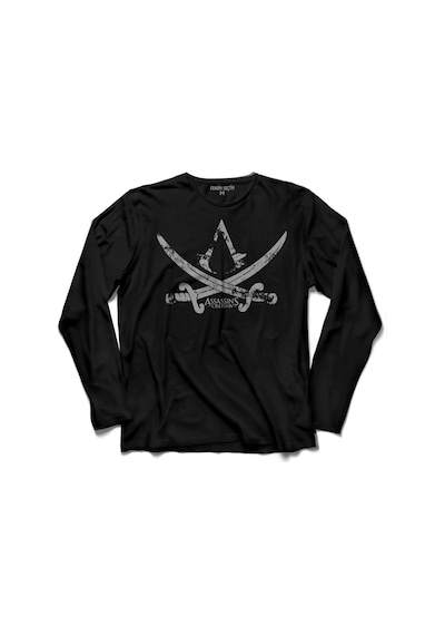 Assassıns Assassın'S Creed 4 5 Iv Black Flag Uzun Kollu Tişört (512913642)