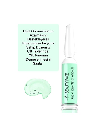 Beauty Face Pigmentation Leke Ampul Serum 6 x 2 ML