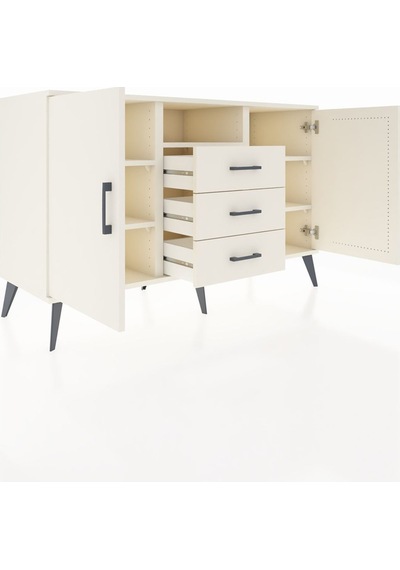 Hyperion Konsol 5 Raflı 3 Çekmeceli 2 Kapaklı 132x44x83 Aytaşı-aytaşı Aytaşı Hyperion Konsol 5 Raflı 3 Çekmeceli 2 Kapaklı 132x44x83 Aytaşı-aytaşı Aytaşı