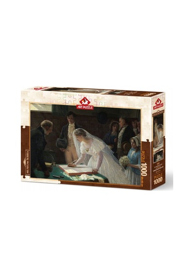 Art Puzzle Evlilik İmzası 1000 Parça Puzzle