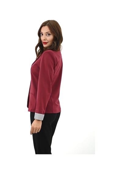 Kadın Tek Düğme Detaylı Blazer Ceket 5522 001