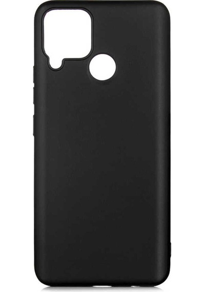 Realme C25 Kılıf Zore Premier Silikon Kapak Siyah
