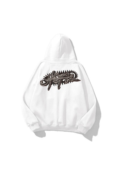 Tarzsokak Unisex Utopia Psycho Travis Scott Sweatshirt Hoodie Beyaz