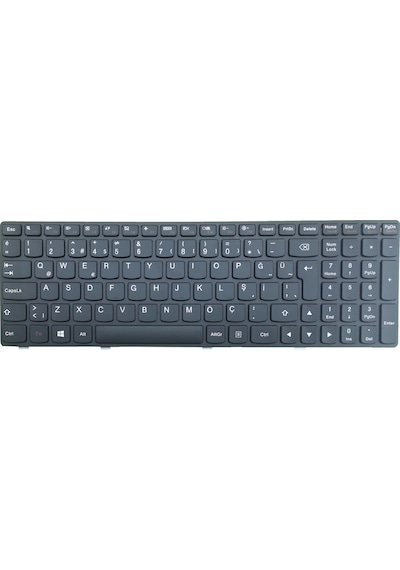 Lenovo Uyumlu G500, G505, G510, G700, G710 Klavye (Siyah)