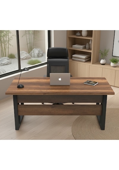 Robin Home Vivaldi A Ofis Çalışma Masası Bilgisayar Masası Metal Ayaklı Barok Kahverengi Robin Home Vivaldi A Ofis Çalışma Masası Bilgisayar Masası Metal Ayaklı Barok Kahverengi