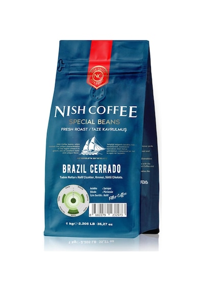 Nish Filtre Kahve Brazil Cerrado 1 KG