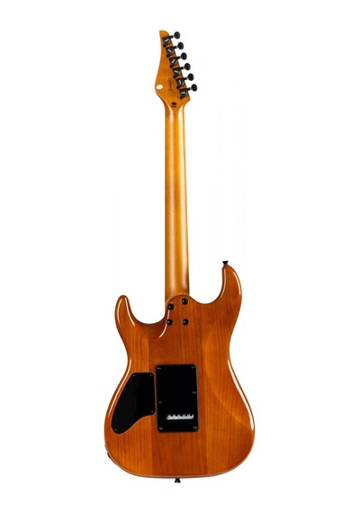 Jet Js-1000 Vulcano Hh Elektro Gitar Flamed Transparent Red