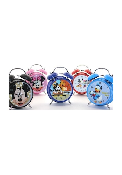 Kuromi, Hello Kitty, Mickey Mouse Masa Üstü Çalar Saat