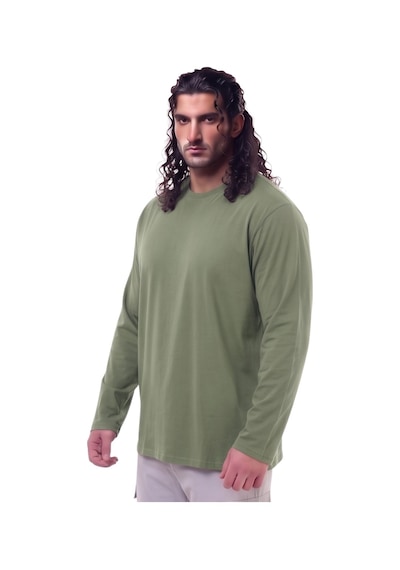 Erkek Büyük Beden 115 - 155 Kilo Arası Uygun Bedenli % 100 Pamuk Uzun Kol Bisiklet Yaka Sweatshirt Yeşil Erkek Büyük Beden 115 - 155 Kilo Arası Uygun Bedenli % 100 Pamuk Uzun Kol Bisiklet Yaka Sweatshirt Yeşil