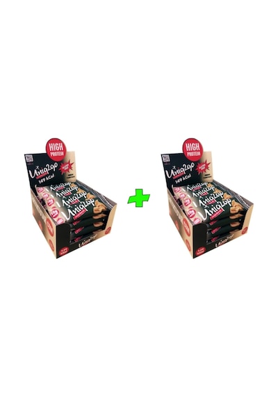 Crunchy Mıdı 40 G.- Fıstık Ezmeli Proteinli Bar 16'lı X 2 Kutu Toplam 32 Adet Bar