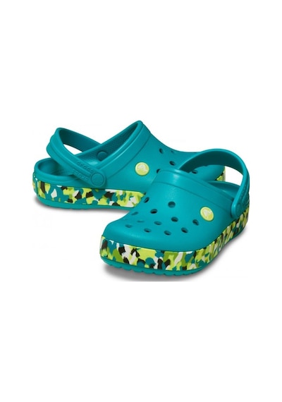 Crocs Crocband Glow Confetti Bandcgk Çocuk Terlik Mavi