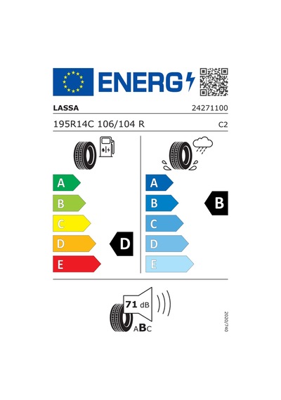 Lassa 195/R14C 106/104R Transway 2 Yaz Lastiği - 2023