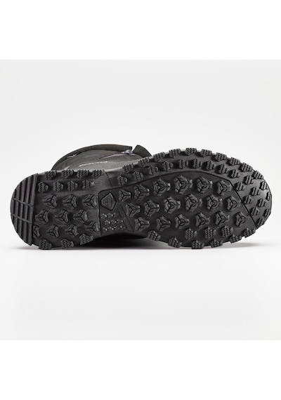 Decathlon Erkek Su Geçirmez Outdoor Kar Botu - Siyah - Sh100 Zip Siyah