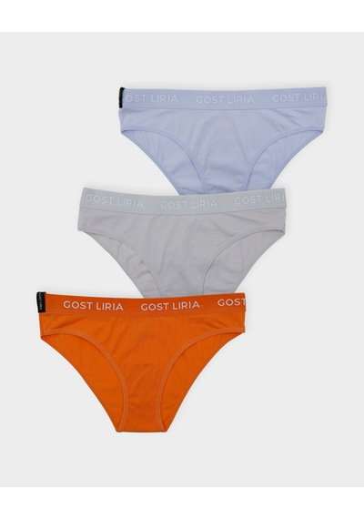 Soft Stone Kadın Slip 3 Lü Paket - Çok Renkli Çok Renkli