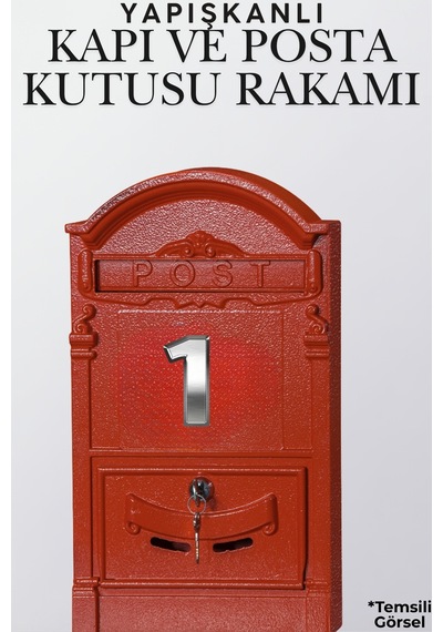 Krom Yapışkanlı Kapı Numarası 1 5 Cm / 50 Mm Küçük Boy Rakam Sayı - Daire, Posta Kutusu, Otel Oda No, Asansör, Kat Planı, Araç Model Ve Apartman İçi Dekoru İçin Kendinden Yapışkanlı Krom Numaratör 1 1 Krom Yapışkanlı Kapı Numarası 1 5 Cm / 50 Mm Küçük Boy Rakam Sayı - Daire, Posta Kutusu, Otel Oda No, Asansör, Kat Planı, Araç Model Ve Apartman İçi Dekoru İçin Kendinden Yapışkanlı Krom Numaratör 1 1