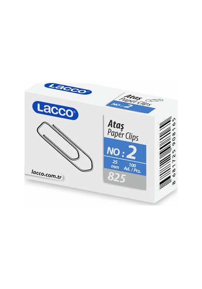 Ataş No:2 Orta Lacco 825 25 Mm 100 Lü