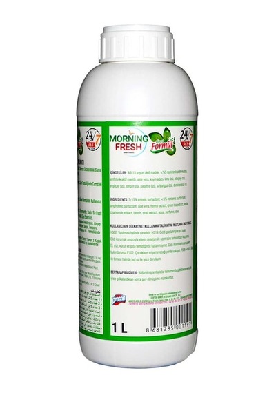 Morning Fresh Loktem Çok Amaçlı Temizleyici Yüzey Temizleyici 1 Lt 24'li Paket 24'lü Set
