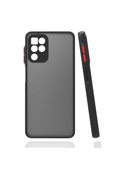 More Tr Samsung Uyumlu Galaxy M32 Kılıf Mtr Hux Kapak - Siyah